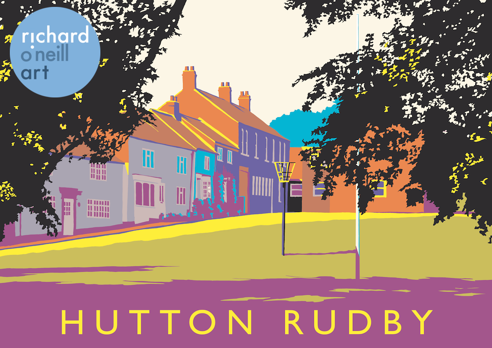 Hutton Rudby Art Print