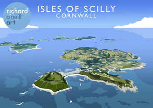 Isles of Scilly Art Print