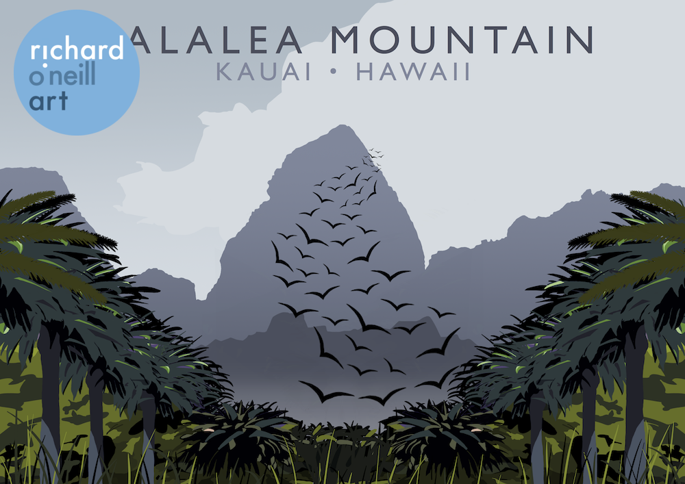 Kalalea Mountain Art Print
