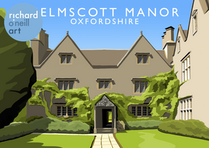 Kelmscott Manor Art Print