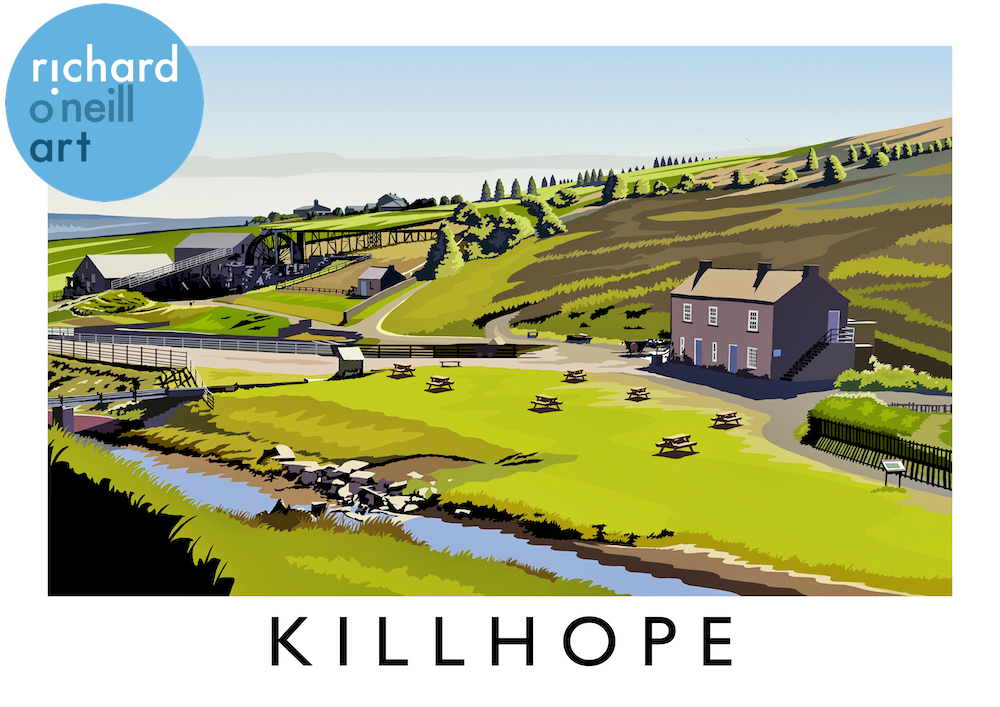 Killhope Art Print