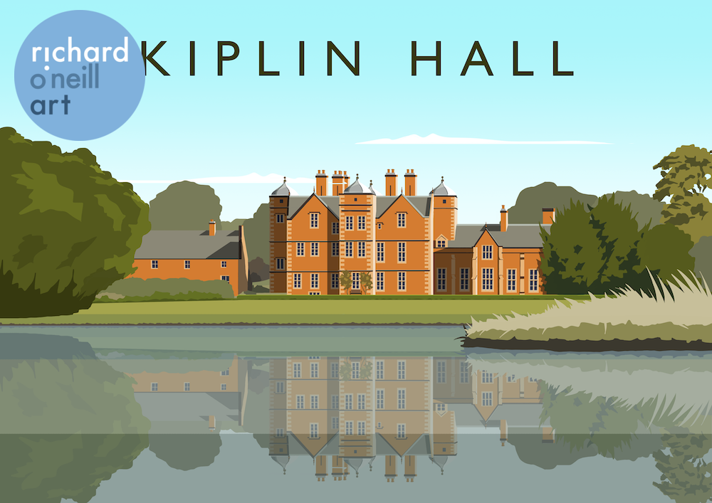 Kiplin Hall Art Print