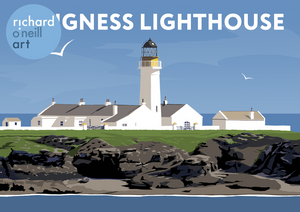 Langness Lighthouse Art Print