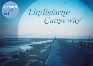 Lindisfarne Causeway Art Print (Alternate)