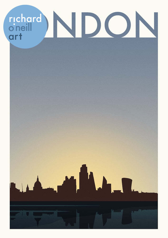 London Skyline (Day) Art Print