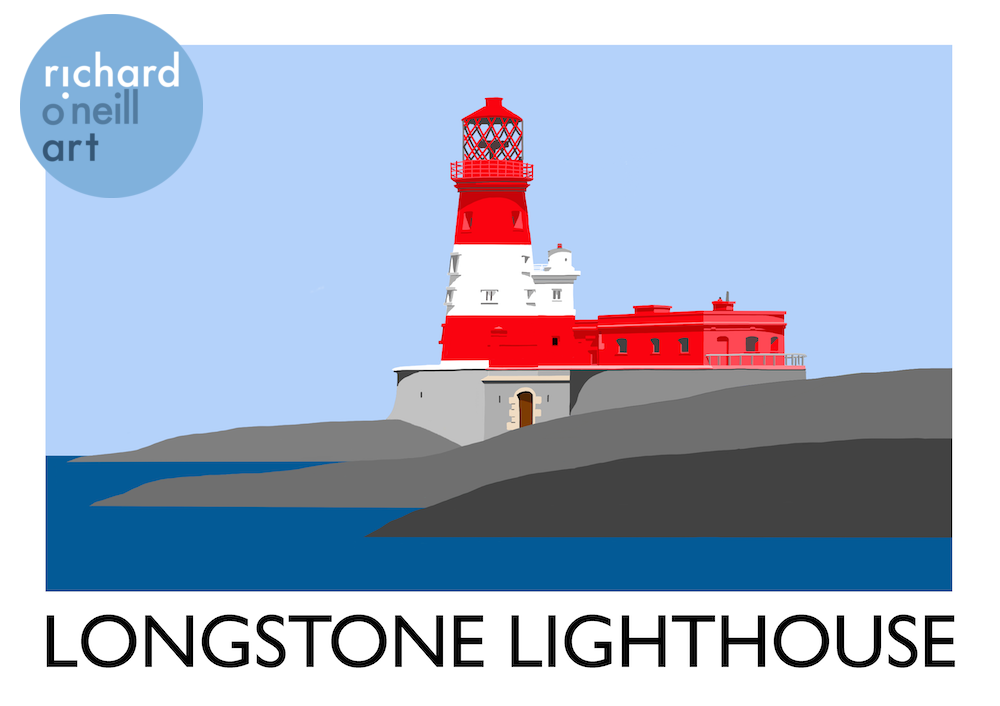 Longstone Lighthouse Art Print