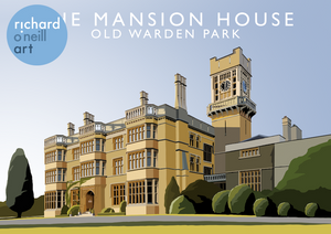 The Mansion House, Old Warden Park Art Print