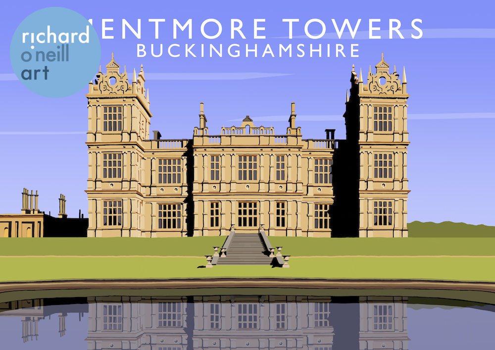 Mentmore Towers Art Print