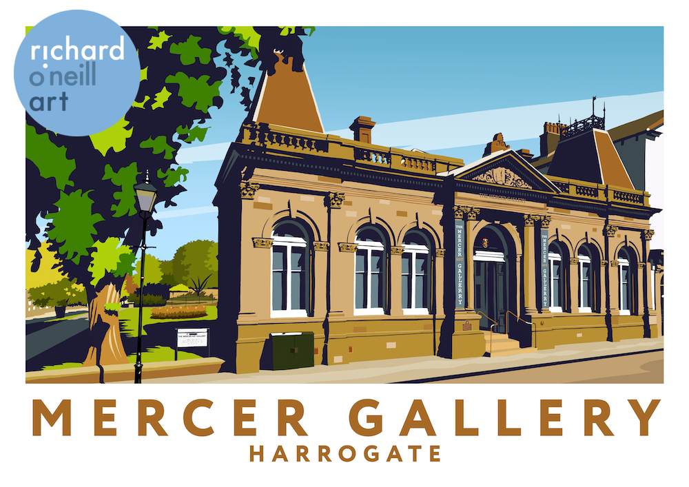 Mercer Gallery, Harrogate Art Print