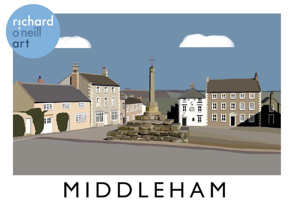 Middleham Art Print