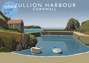 Mullion Harbour Art Print