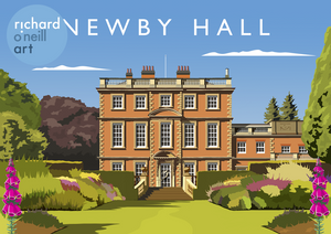 Newby Hall Art Print