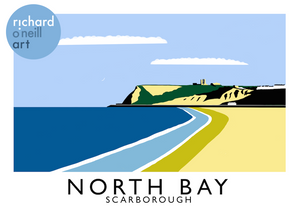 North Bay, Scarborough Art Print