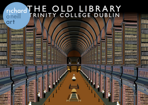 Old Library, Trinity College, Dublin Art Print