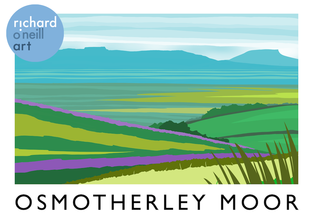 Osmotherley Moor Art Print
