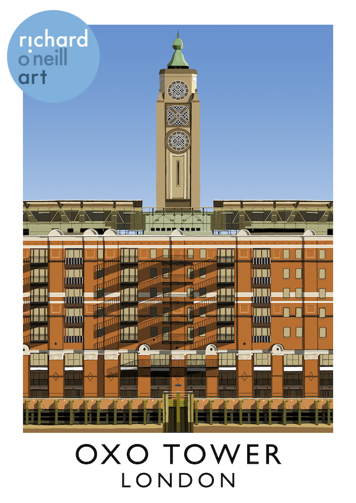 Oxo Tower Art Print