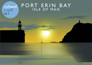 Port Erin Bay Art Print