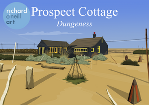 Prospect Cottage Art Print
