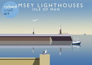 Ramsey Lighthouses Art Print