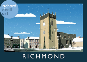 Richmond (Snow) Art Print