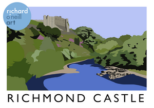 Richmond Castle Art Print