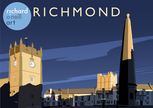 Richmond Market Place Art Print