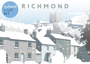 Richmond (Snow) Art Print