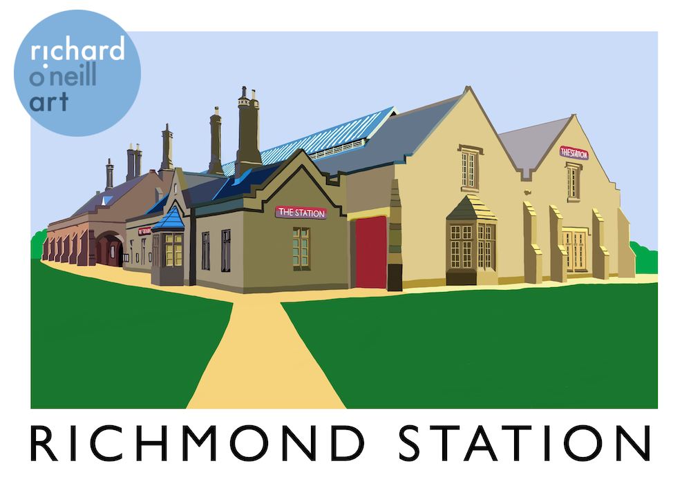 Richmond Station Art Print