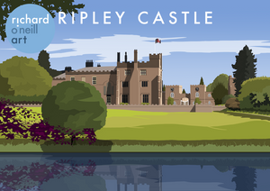 Ripley Castle Art Print