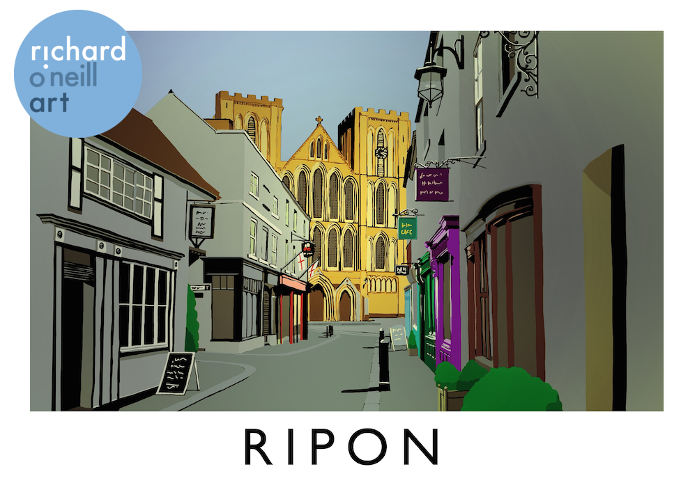Ripon Art Print – Richard O'Neill Art Shop