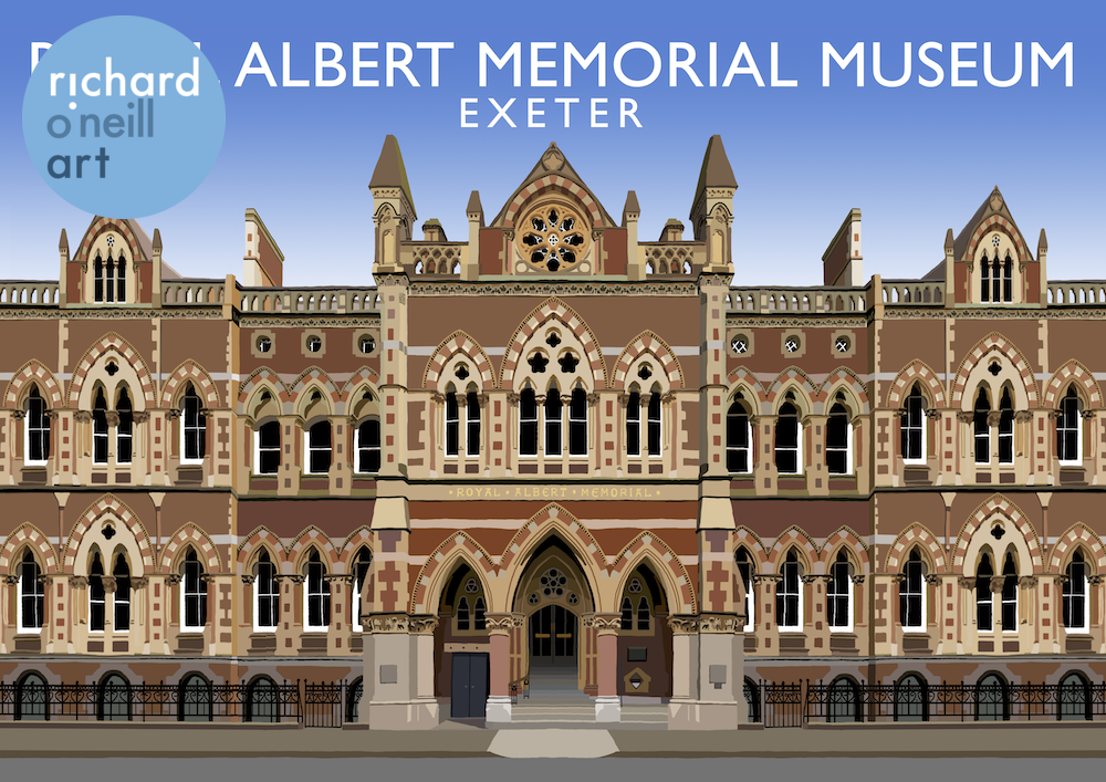 Royal Albert Memorial Museum, Exeter Art Print