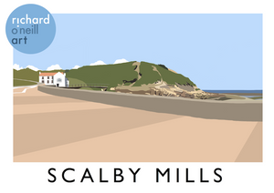 Scalby Mills Art Print