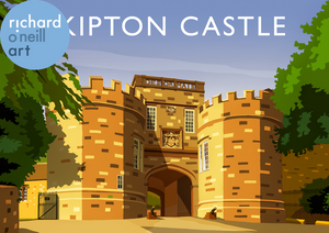 Skipton Castle Art Print