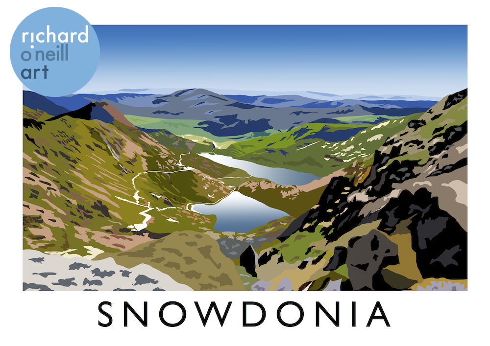 Snowdonia Art Print