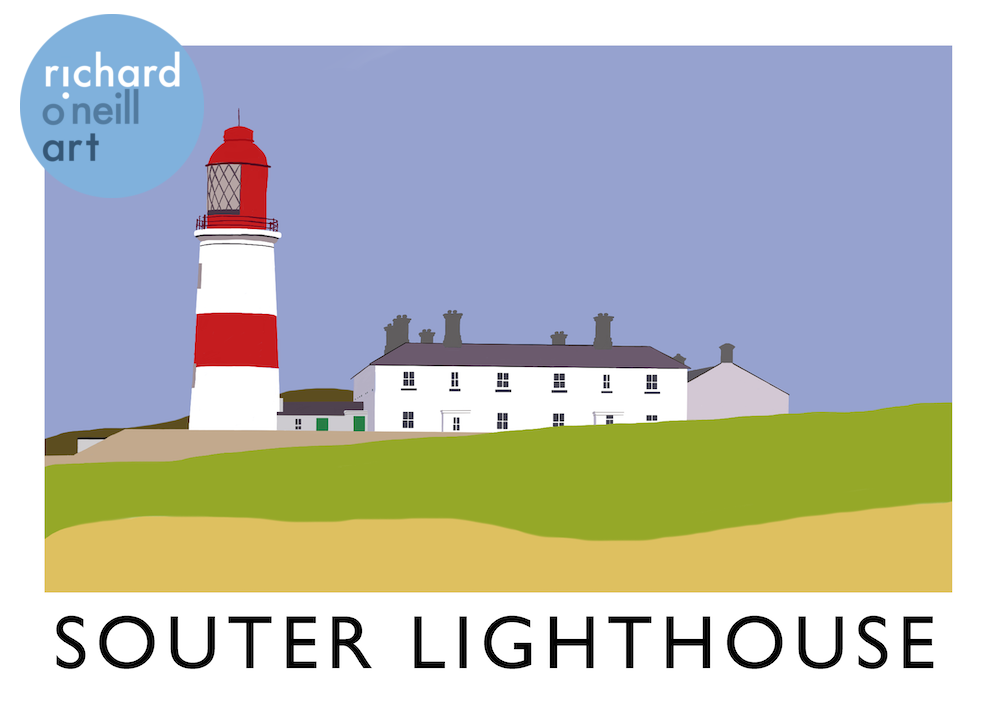 Souter Lighthouse Art Print
