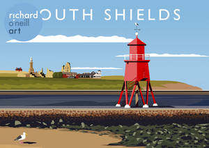 South Shields Art Print