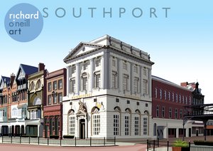 Southport Art Print
