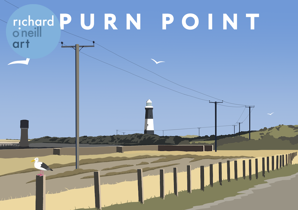 Spurn Point Art Print