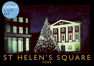 St Helen's Square, York Art Print