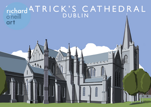 St Patrick's Cathedral Art Print