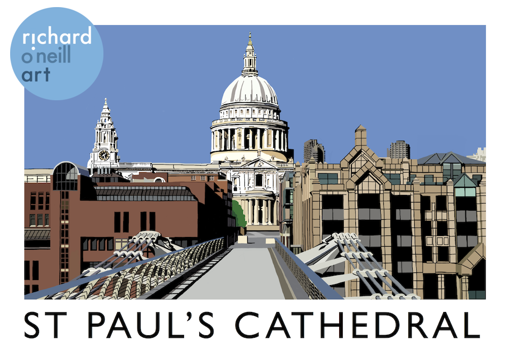 St Paul's Cathedral Art Print