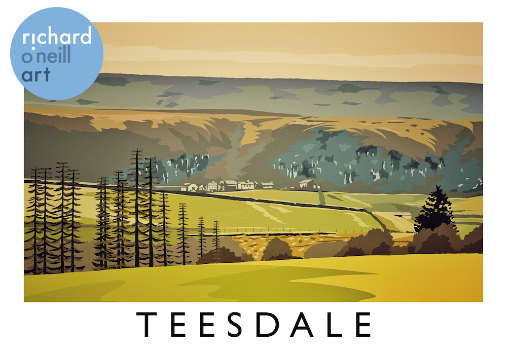 Teesdale Art Print