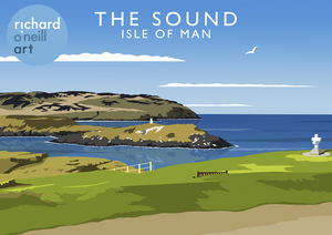 The Sound, Isle of Man Art Print