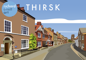Thirsk Kirkgate Art Print