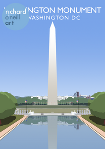 Washington Monument, Washington DC Art Print