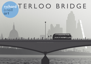 Waterloo Bridge Art Print