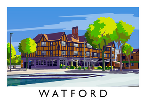 Watford (The Parade) Art Print