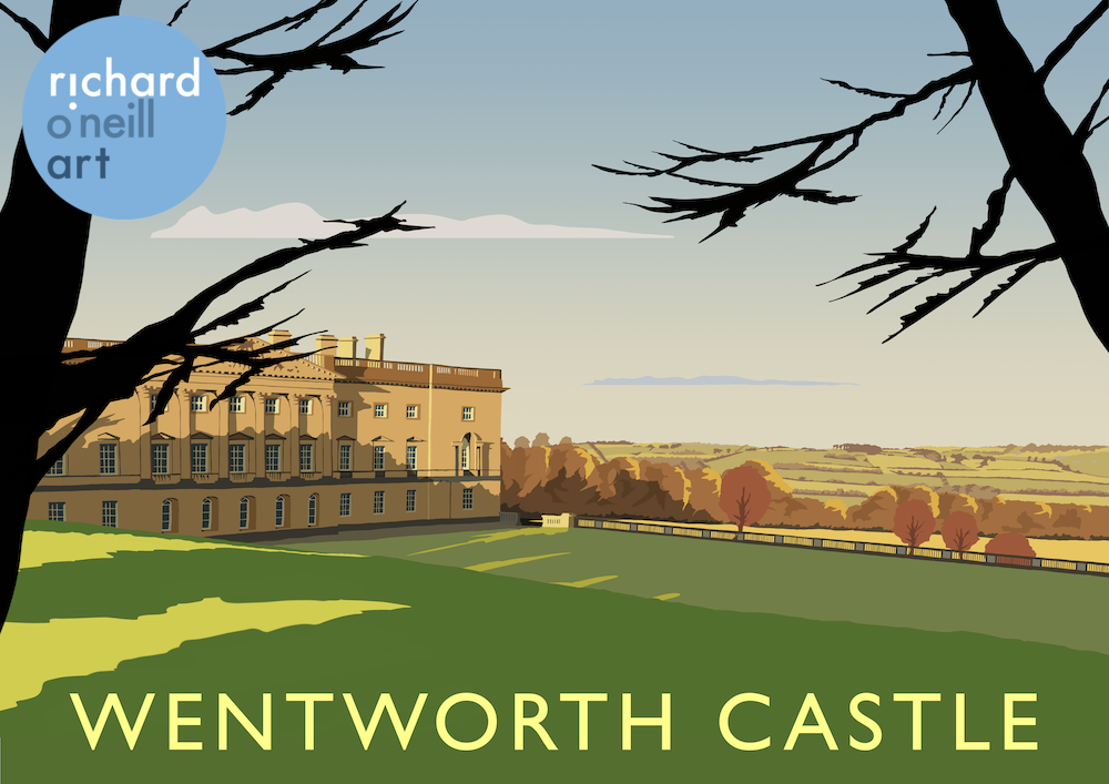 Wentworth Castle Art Print