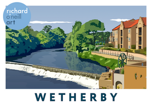Wetherby (view West) Art Print