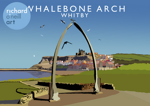 Whalebone Arch, Whitby Art Print